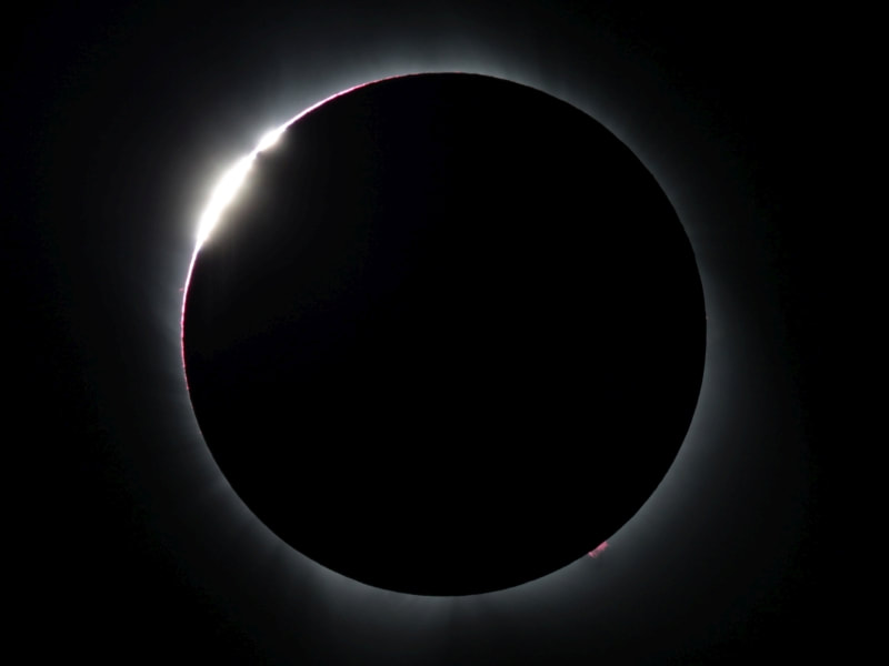 2017 Total Solar Eclipse - Baily's Beads / Diamond Ring Effect